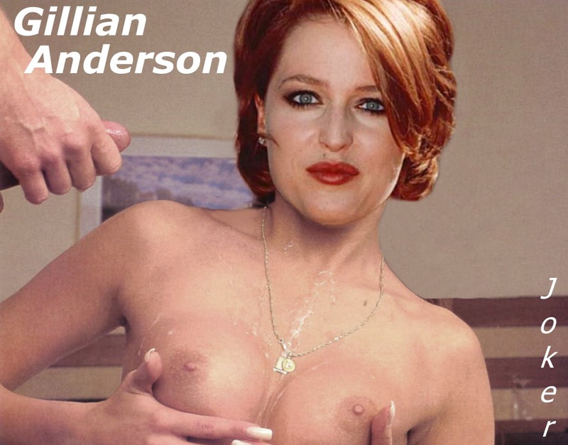Джилиан Андерсон - домашняя порнуха со знаменитостями
