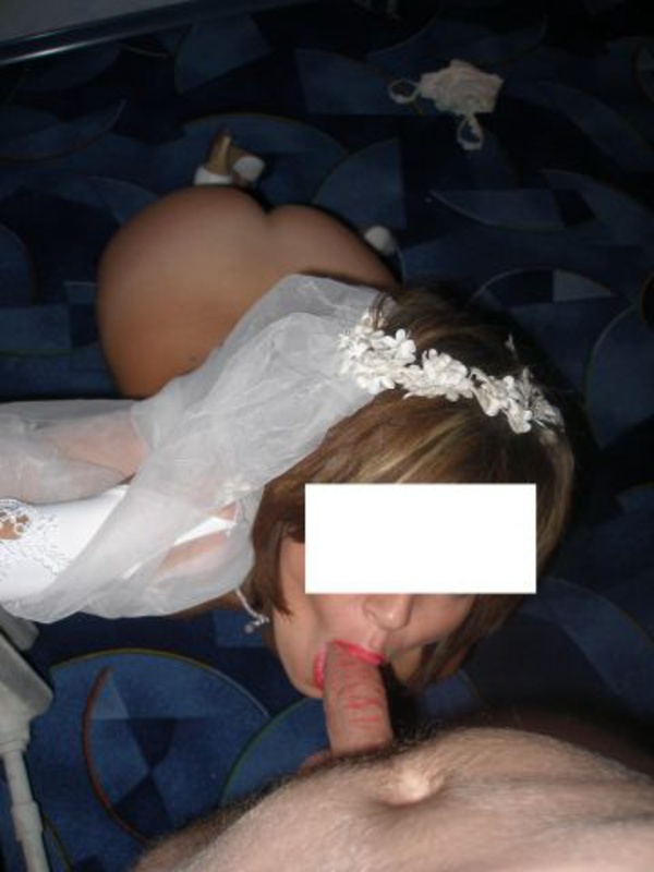 Порно фото минета невесты