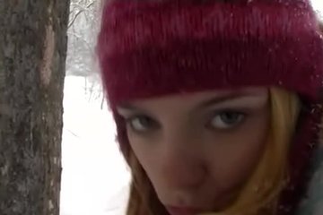 Снег для дрочушки не помеха